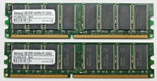 Samsung 2gb ddr1 - samsung, (2x1gb)