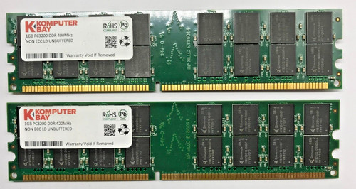 Komputer bay 2gb ddr - 2gb, (2x1gb)