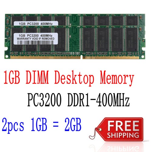 2gb 1gb ddr1 400mhz - 1gb,