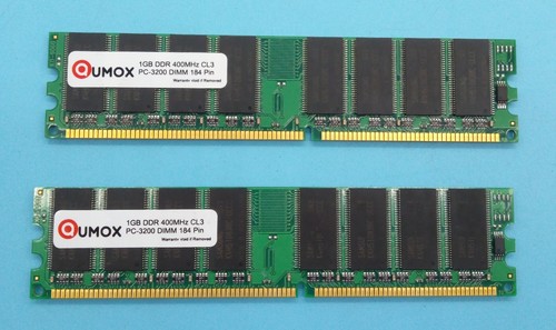 Qumox 2gb ddr1 400mhz - qumox,